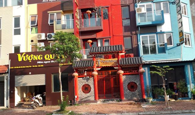 Cho thuê shophouse mặt đường khu A10 Nam Trung Yên, 4 tầng, 60 triệu/ tháng