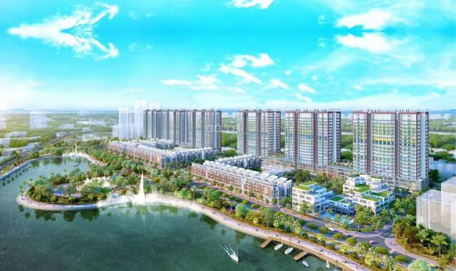 CH 3PN 100m2 góc, bc đông nam view Hồ tại Khai Sơn city. Giá từ 4.1 tỷ. ck 21%, hỗ trợ 0% 18T
