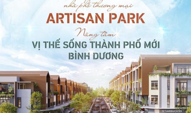 Nhà 1 trệt 3 lầu 3 mặt tiền đường lớn Thủ Dầu Một - Thành Phố Mới Bình Dương giá rẻ
