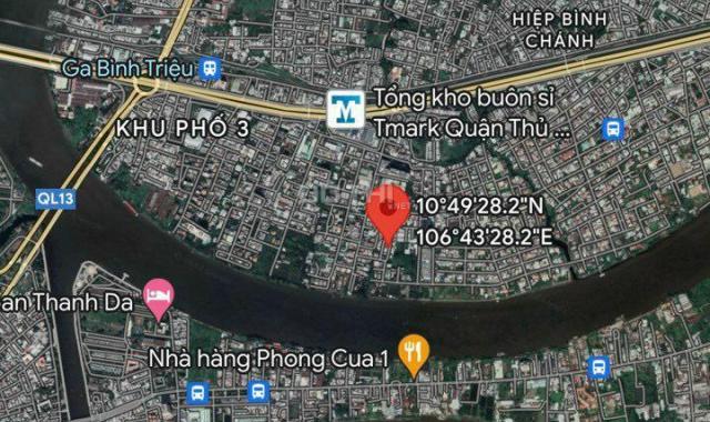 Bán dãy nhà trọ đường 20 Hiệp Bình Chánh, ngang 7,5m, xây dựng 3 lầu, giá 10.4tỷ, có 8 phòng trọ