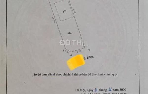 Hot chỉ 88Tr/m2 đất xây CC mini Bạch Đằng Hoàn Kiếm DT 94m2 MT 5m giá 8.3tỷ
