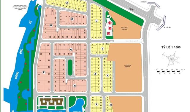 Bán đất biệt thự Đông Thủ Thiêm đường Nguyễn Duy Trinh Q. 2 (309m2) 82 tr/m2. LH 0909 972 783