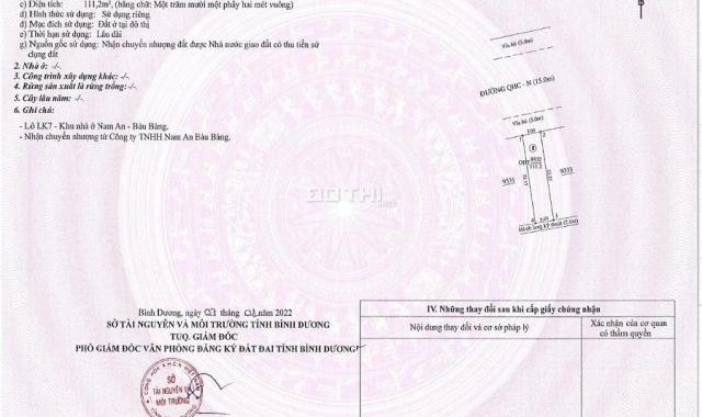 Sở Hữu Ngay Lô Đất Đẹp Vị Trí Đắc Địa Tại Ngay Trung Tâm Hành Chính Bàu Bàng, Bình Dương
