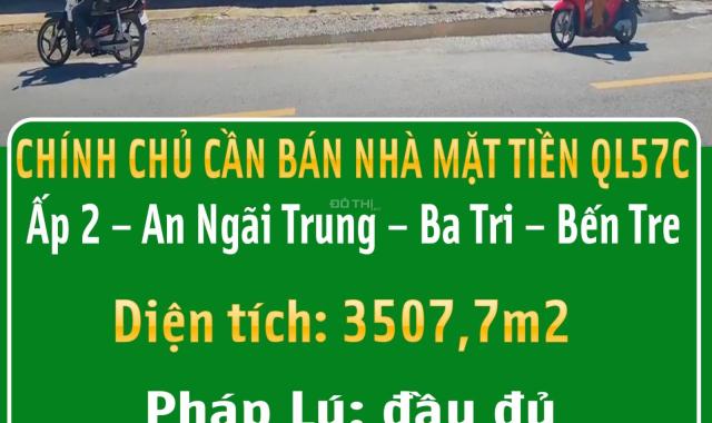 CHÍNH CHỦ CẦN BÁN NHÀ MẶT TIỀN QL57C.