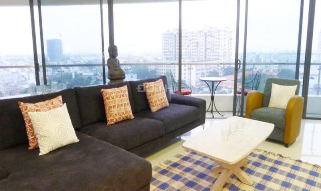 Cho thuê căn hộ cao cấp City Garden 3PN, 140m2 nội thất có đầy đủ