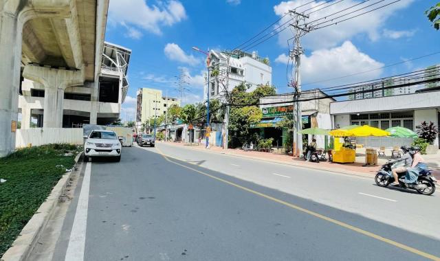 Mặt tiền full thổ 813m2 ngay ngã tư Bình Thái cách ga metro 50m được xây cao tầng giá còn TL sâu