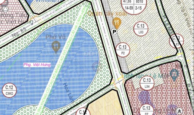 Siêu hiếm! Nhà mặt phố, đối diện Hồ điều hòa Việt Hưng, giá tăng phi mã, 100m2,12 tỷ