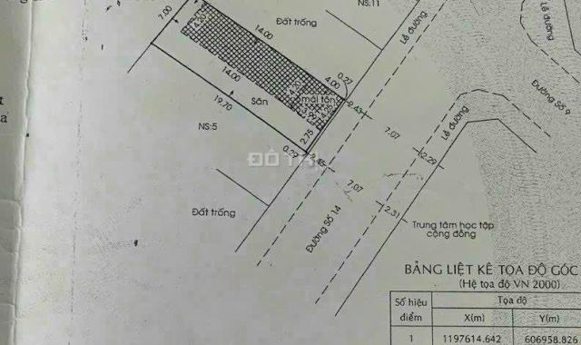 Hàng hiếm, Bán lô đất sẵn dãy nhà trọ, ngang 7 giá 87,5tr/m2, đường 12m Hiệp Bình Chánh, Thủ Đức.