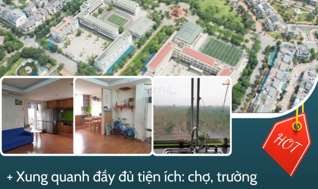 Bán căn hộ góc đẹp, 2n 2vs tại KĐT Đặng Xá, Gia Lâm giá siêu tốt nhỉnh 1 tỷ. 0981044911
