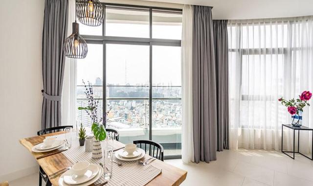Cho thuê căn hộ City garden view thành phố kết cấu 3PN, 136m2