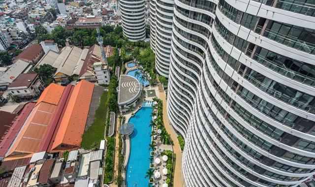 Cho thuê căn hộ City garden view thành phố kết cấu 3PN, 136m2
