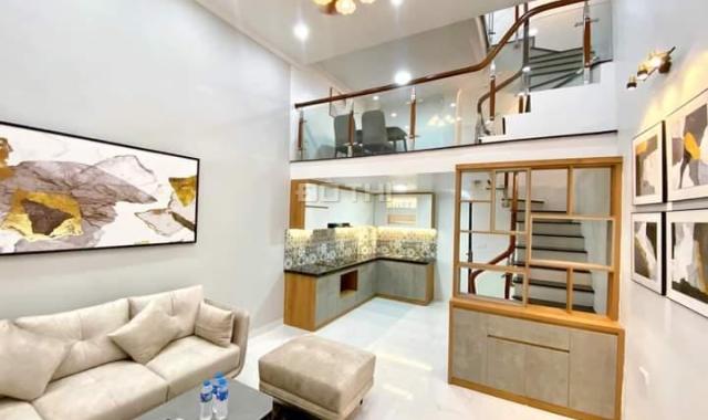 Nhà mới đẹp 30m2 ngõ phố lạc long quân cần bán