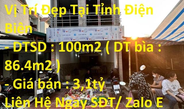 Bán nhà mặt phố tại Phường Noong Bua, Điện Biên Phủ, Điện Biên diện tích 100m2