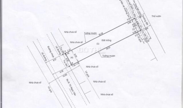 CẦN BÁN NHANH LÔ ĐẤT 2 MẶT TIỀN TRƯỚC SAU TẠI PHƯỜNG THẠNH XUÂN, QUẬN 12, TP. HỒ CHÍ MINH.