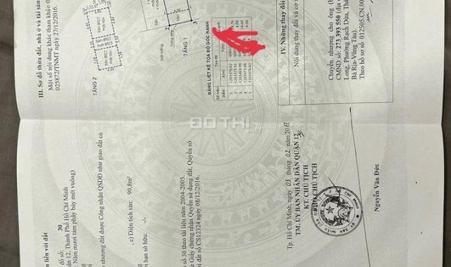 Cần bán Nhà phố hẻm ô tô 8m, Đường Thạnh Xuân 25, Q.12 TP HCM