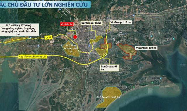 Cắt lỗ biệt thự 240m KaLong Riverside City mặt tiền 12m cách cửa khẩu Móng Cái 2km: 0966.100.509
