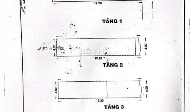 NHÀ LŨY BÁN BÍCH, 80M2 (4X20) HẺM XE HƠI QUAY ĐẦU 1/ CÁCH MẶT TIỀN 20M.