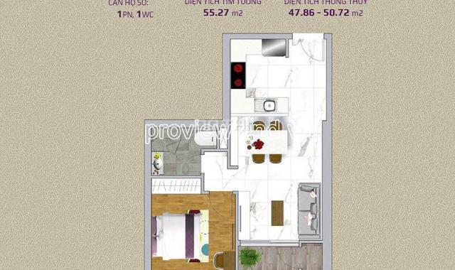 Cần bán Căn hộ loại SPA tại Sunwah Pearl Bình Thạnh. Căn hộ có diện tích 55.27m2
