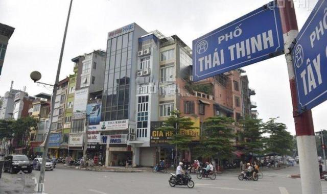 Nhà mặt phố Thái Thịnh, gần ngã 4 đông đúc, tiện kinh doanh, cho thuê đặt quảng cáo