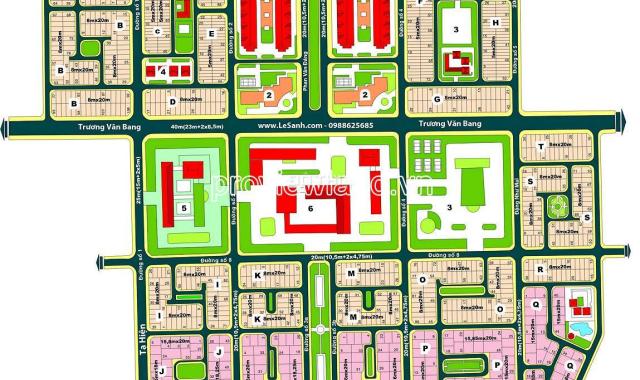 Cập nhật một số lô đất bán tại dự án Huy Hoàng Thạnh Mỹ Lợi