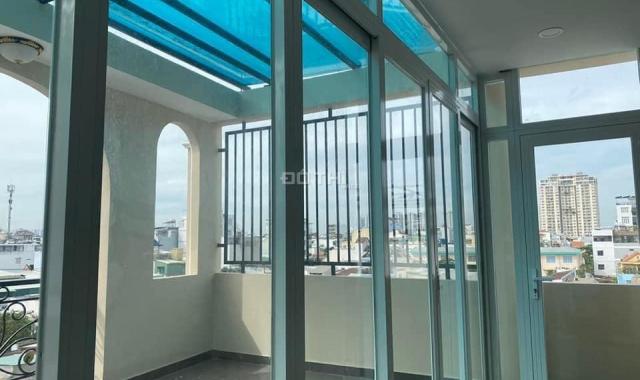 Nhà 5 tầng hẻm oto nhỏ sổ hồng 33m2 khu trung tâm Q7.