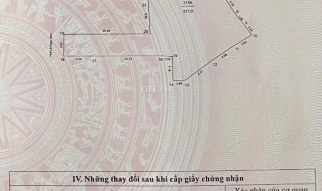 Gia đình cần bán nhanh nhà mặt phố Lê Ngọc Hân, diện tích 317m2, sổ đỏ trao tay