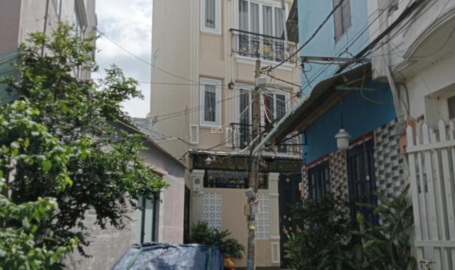 Nhà 5 tầng hẻm oto nhỏ sổ hồng 33m2 khu trung tâm Q7.