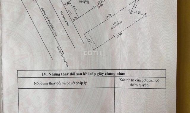 Bán gấp nhà trệt lầu phường Phú cường Thủ dầu một gần chợ dt 4,1x15 thổ cư 100% giá 7ty5