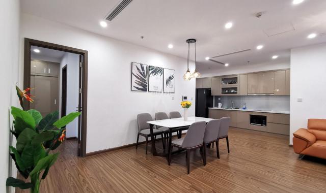 Cho thuê căn hộ Vinhomes West Point tòa W3, căn góc, 4 phòng ngủ, full đồ (ảnh thật)