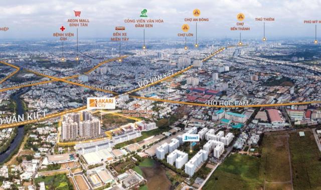 Căn hộ Akari City 75m2 hướng Nam view Sông. Giá 2.9 tỷ