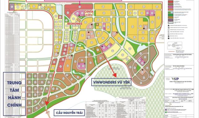 Bán 𝑺𝒊𝒆̂𝒖 𝒑𝒉𝒂̂̉𝒎 căn liền kề Công Viên T-114 Centa City - Cửa ngõ VinWonder Vũ Yên