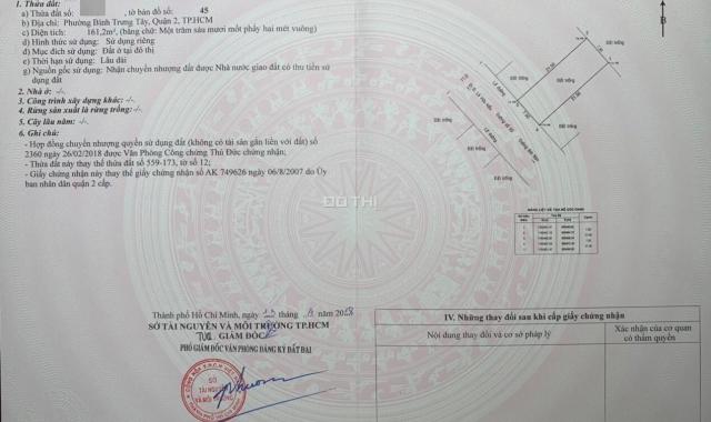 Bán đất dự án KDC Thế Kỷ 21 Bình Trưng Tây gần khu hành chính Q.2 (161m2) 130 tr/m2