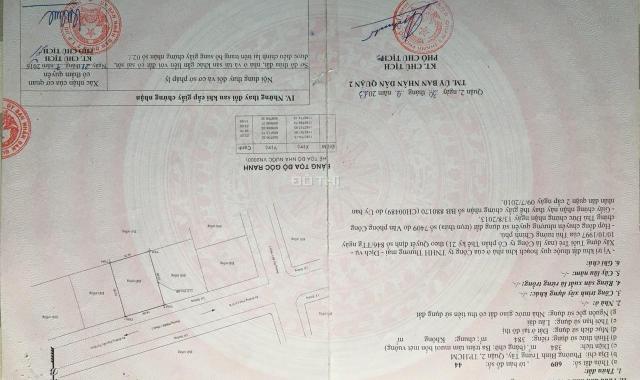 Bán đất mặt đường Lê Hữu Kiều phường Bình Trưng Tây Q.2 (384m2) 123 tr/m2 LH. 0909 972 783