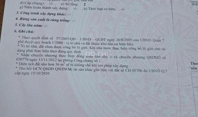 Hẻm 487 Võ Thị Nhờ, P Tân Thuận Đông Q7. Trệt lầu, 3m x 10m. Sổ HR. 2,2 tỷ