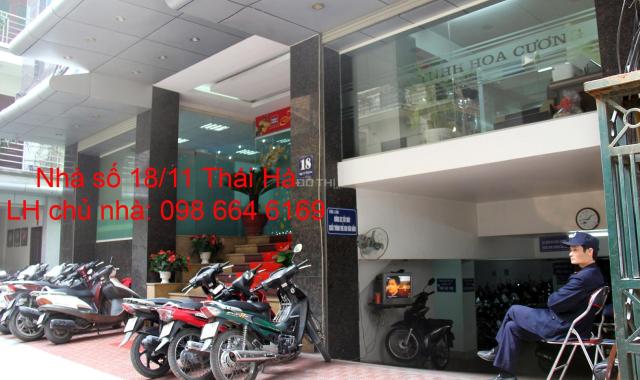 82m2 văn phòng cho thuê tại số 18/11 Thái Hà. Chính chủ, giá rẻ, DV tốt. LH chủ nhà 098664616