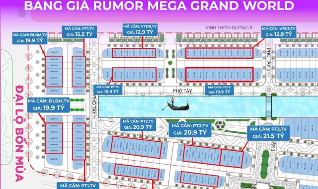 THÔNG TIN CHI TIẾT DỰ ÁN MEGA GRAND WORLD HÀ NỘI
