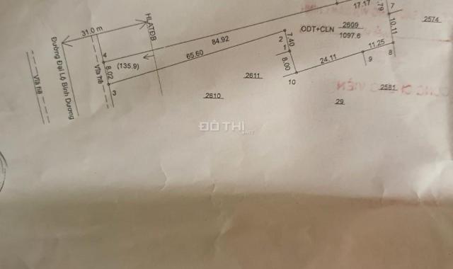 Bán đất mặt tiền Quốc Lộ 13 Bến Cát, Bình Dương, kinh doanh cực đỉnh