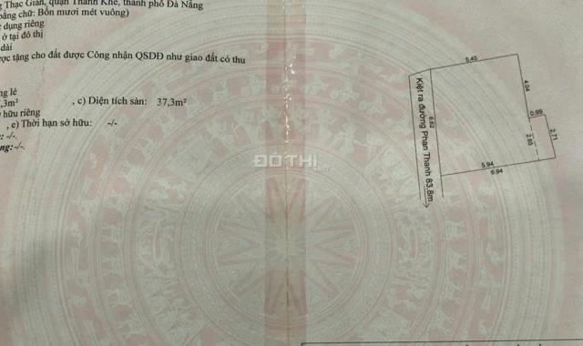 Bán dãy trọ kiệt Phan Thanh, Thanh Khê, Đà Nẵng