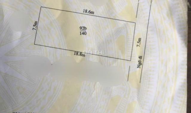 Cần tiền bán nhanh lô đất gốc dân chia được 2 lô làm sân cổng riêng tại Cát Khê- Tràng Cát