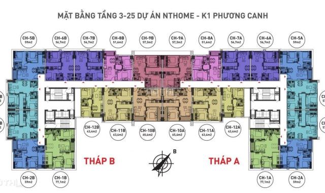BÁN CĂN 65M 2N2VS CC NHS PHƯƠNG CANH, NTHOME, NT HOME. NHÀ ĐẸP NHƯ NGỌC TRINH. GIÁ MỀM HƠN SỢI BÚN