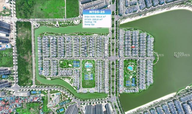 Bán nhà biệt thự Ngọc Trai tại Dự án Vinhomes Ocean Park Gia Lâm, Hà Nội diện tích 166m2 giá 31.5