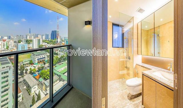 Căn hộ cao cấp cho thuê tại The Marq Quận 1 có diện tích 108.87m2, kiến trúc gồm 3 phòng ngủ