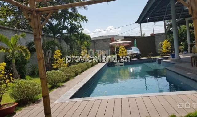 Bán biệt thự dân dã, như Resort, 19x38m, view sông, hồ bơi + sân vườn rộng