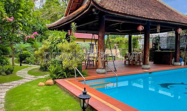 Bán biệt thự hồ bơi khu Compound Thảo Điền, 784m2 đất, ngang 15m, 3 tầng, sổ hồng