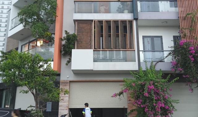 Cho Thuê Nhà Phố Jamona 1trệt 3lầu 85m² có thang máy view Cầu Phú Mỹ giá thuê 35tr/tháng