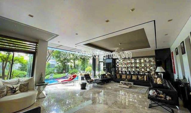 Bán biệt thự Khu Compound Phú Nhuận Thảo Điền, 2 tầng, 1056m2 đất, hồ bơi