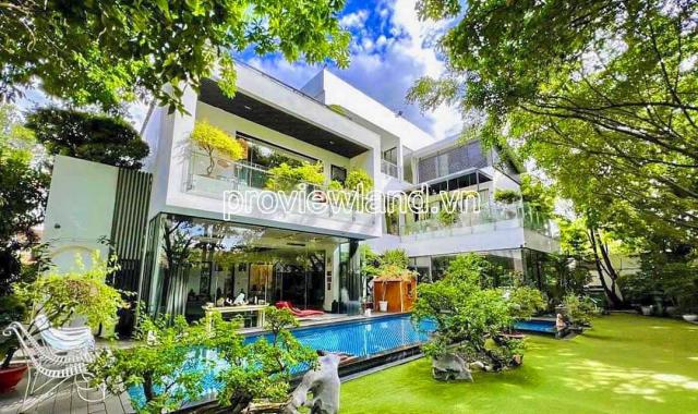 Bán biệt thự Khu Compound Phú Nhuận Thảo Điền, 2 tầng, 1056m2 đất, hồ bơi