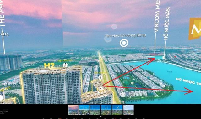 Chủ đầu tư mở bán căn hộ 1 phòng ngủ +1 view biển hồ tại  dự án masteri waterfront Gia Lâm, Hà Nội