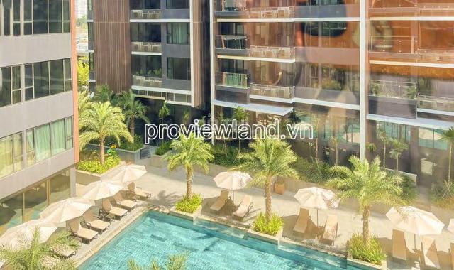 Bán căn hộ The River Thủ Thiêm, với 94m2, view hồ bơi, 2PN, nội thất dính tường