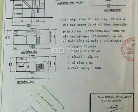 BÁN NHÀ MẶT TIỀN ĐƯỜNG PHẠM NGŨ LÃO (Lộ 19). Giá chỉ 14 tỷ